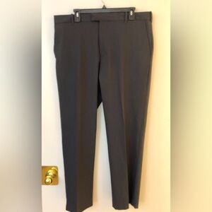 Van Heusen Black Dress Pants Classic Straight-Leg